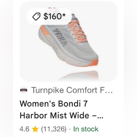 Hoka Bondi 7 Women’s Running Shoes Sz 10 HARBOR MIST / SHARKSKIN